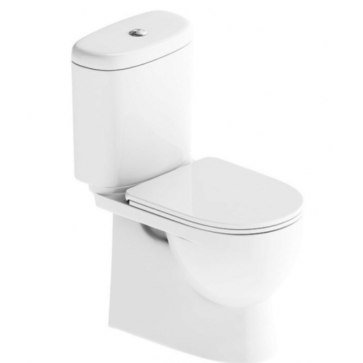 Унитаз-компакт напольный с бачком Sanita Luxe ART COMFORT WC.CC/Art/2-DM/WHT.G/S1 с сиденьем Soft close Унитаз-компакт напольный с бачком Sanita Luxe ART COMFORT WC.CC/Art/2-DM/WHT.G/S1 с сиденьем Soft close